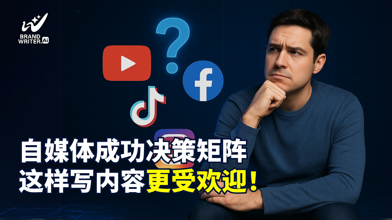 自媒体成功决策矩阵：什么内容最受欢迎？
